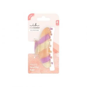 invisibobble Clipstar L Tricolor (1 pièce) – Barrette à cheveux pour femme en orange, violet et or – Grande pince à cheveux pour cheveux épais et fins – Accessoire de cheveux aux couleurs intenses (New Flag GmbH, neuf)