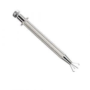 Pince &agrave; &eacute;piler en acier inoxydable avec 4 broches Brucelles &agrave; gemmes, pinces &agrave; gemmes, pinces &agrave; gemmes, porte-embouts, porte-gemmes pour la r&eacute;paration de lunettes de bijoutier (cigemay, neuf)