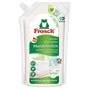 Frosch Adoucissant doux et soin &agrave; base de plantes, v&eacute;g&eacute;talien, 40 WL, 1 pi&egrave;ce (1 x 1000 ml) (MB Asinas, neuf)