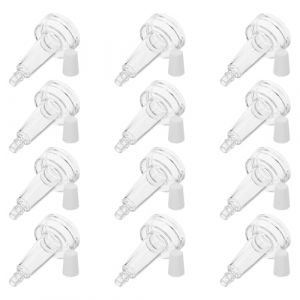 IWOWHERO Embouts Compte-Gouttes &agrave; T&ecirc;te Trompette pour Flacons D&rsquo;Ampoules 200 Pi&egrave;ces Transparentes Accessoires de Laboratoire Pr&eacute;cis pour Dosage M&eacute;dical et Pharmaceutique (Langeriy, neuf)