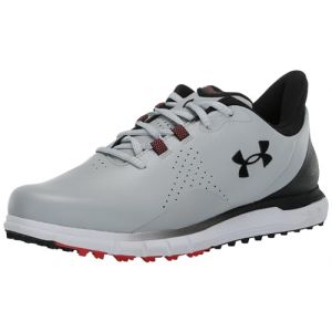 Under Armour Chaussures de Golf Drive Fade sans Crampons pour Homme, (103) Gris Mod/Gris Mod/Noir, 45 EU (THE GOLF SQUARE, neuf)
