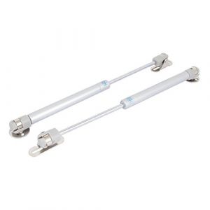 sourcingmap 2pcs Vérin à Gaz 100N 30cm Porte Ascenseur Pneumatique Support Hydraulique Ressort À Gaz Séjour pour porte placard cuisine (Weisser Berg, neuf)