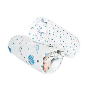FlyIdeas Draps Housse 50x90 Cododo - Parure 2 Pcs 100% Coton, Al&egrave;se Prot&eacute;g&eacute; Matelas Compatible avec Berceau Cododo et Matelas 90x55 50x83 40x90 et similares (Art&egrave;Srls, neuf)