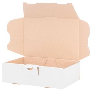verpacking 50 cartons d'expédition extra-plats 16 x 11 x 5 cm, Blanc, MB-1 Petite Boîte Carton d'expédition DIN A6 (verpacking, neuf)