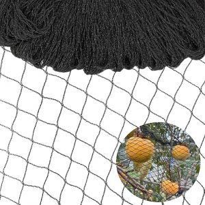 Filet Anti Oiseaux 2x20m - Filet de Protection pour Jardin, Potager, Cerisier, Arbres Fruitiers, Fraisiers, Plantes et Fleurs Contre Oiseaux, Cerfs, Écureuils, Lapins et Autres Animaux (poyee, neuf)