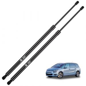 WateryWave 2X Verin Hydraulique de Coffre pour Citroen C4 Grand Picasso ii Grand C4 Spacetourer 2013-2019 Verin de Coffre pour Coffre de Voiture Noir V&eacute;rin a Gaz Remplacer #9806879280 (xingxinxinxi, neuf)