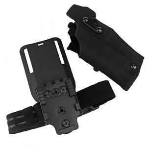 WLXW 6378RDS Duty Holster pour Glock 17/22 Surefire X300U avec Syst&egrave;me De Verrouillage Automatique Et Compatibilit&eacute; Point Rouge - Main Droite,BK (Jack Z Store, neuf)