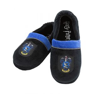 Funidelia Chaussons Serdaigle - Harry Potter pour fille et garçon, Licence Officielle, Taille 28-30, Poudlard, Magiciens. Produits dérivés à offrir à Noël et pour les anniversaires (Funidelia FR-BE-LU, neuf)