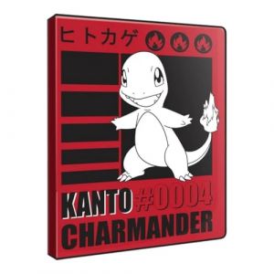 Ultra PRO - Charmander Portefeuille 9 poches pour Pok&eacute;mon | Classeur TCG Album Collection Album Collection Organisateur CCG Portfolio Protector Card Sleeve (Infinito-GmbH, neuf)