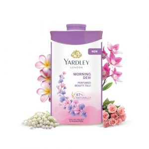 Yardley London Morning Dew Talc parfumé pour femme 250 g (evelleneinternational, neuf)