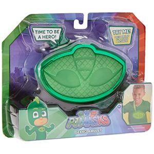 PJ Masks Masques lumi&egrave;res et sons amulette - Gekko (Humbi Toys, neuf)