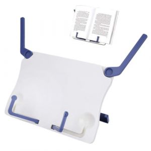 Support de Bureau pour Partitions, Support de Livre Musique Pliable, Repose-livre pour Support Lecture Pupitre &agrave; Musique Table Support de Livre de Cuisine Clip pour Pupitre pour Document (YuchooesEU, neuf)