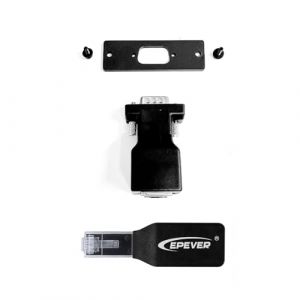 EPEVER Adaptateur WiFI avec interfaces DB9 pour communiquer avec PC et smartphone pour régulateur de charge et onduleur EPEVER (eBox-Wifi) (SolarV GmbH, neuf)