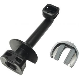 Tuyau de sortie coud&eacute; pour nettoyeur haute pression Karcher avec collier de serrage pour nettoyeur haute pression K1, K2, K3 pi&egrave;ces de rechange 4.064-047.0 40640470 (hasellermall, neuf)