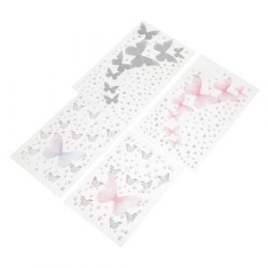 Beaupretty Lot De 4 Strass Pour Le Visage - Peinture Pailletée Pour Le Visage Autocollants De Maquillage En Strass Pour Événements Et Fêtes (lorianca, neuf)