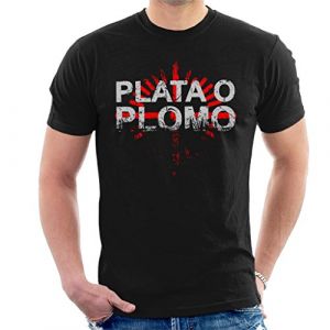 Cloud City 7 Narcos Plata O Plomo Pablo Escobar Men's T-Shirt (TusPersonalizables, neuf)
