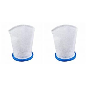 X-treme Lot de 2 sacs filtrants multicouches, compatibles avec les aspirateurs de piscine Pool Blaster Max, Catfish Ultra, iVac 250, iVAC C2, Volt FX-4 et Jacuzzi JPV200, P30X022XF / PBW022XF (ZBLanc, neuf)