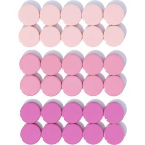 DUJEQM Aimant Frigo, 30PCS Aimant Puissant, Aimants Tableau Magnétique | Mini Magnet Frigo Plat | Petit Aimant Rond | Aimants Décoratifs Aiment pour Tableau Blanc, Réfrigérateur, Calendrier (Rose) (loudishi louxingqu jiechuangmaoyi youxiangong si, neuf)