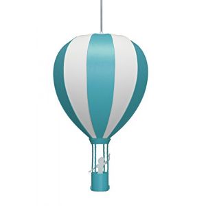 R&M Coudert Lampe Suspension Chambre d'enfant Montgolfière Turquoise (R&M Coudert, neuf)