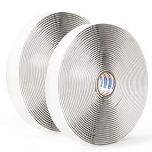 ADHES Ruban Butyle Ruban Etancheite 25mm x 9m x 2 Rouleaux, Épais de 3mm Ruban Adhésif Haute Temperature Ruban de Réparation pour façades, toit, toit plat Butyl Seal Tape (ZHOUZHI Store, neuf)