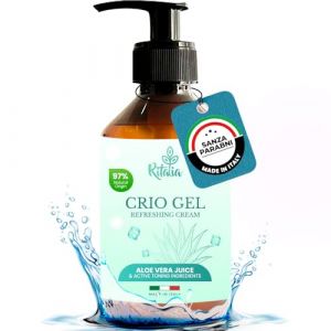 Ritalia® 250 ml CREME anti varices effet froid Cryo gel BIO JAMBES LOURDES CIRCULATION les araignées vasculaires jambes et pieds enflés soulagement fort anti-inflammatoire (Ritalia France, neuf)