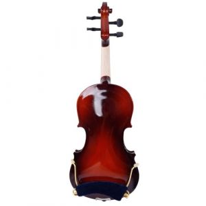Bonnlo Ensemble de Violon Taille 4/4 pour Débutants/Adultes/Enfants, Violon avec Étui, Archet, Support d'Épaule à Ressort, Colophane, Naturel (Yondox, neuf)