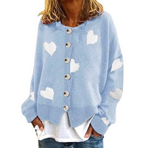 Sweat Grenouille Kawaii Pull Chevaux t Shirt Manche Longue Coton Femme Chemise Femme Manche Longues Banned Manteau Veste Femme Hiver Chaude Impermeable Blouson Cuir Vintage Gilets de Sauvetage (BAULMD（90% Big Promotion Without Discount Code ）, neuf)