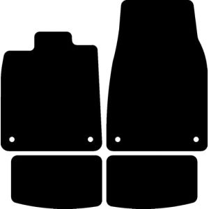 Kovvar Tapis de Sol Compatible avec Porsche Taycan 2020-2026 | Qualit&eacute;: Basic (Kovvar, neuf)