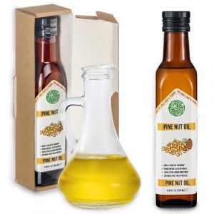 Huile de pignons de pin verts de Sib&eacute;rie &ndash; 250 ml &ndash; Huile de pignons de pin monovari&eacute;tale &ndash; Formule extra vierge, non raffin&eacute;e, press&eacute;e &agrave; froid (SiberianGreen, neuf)