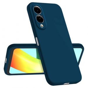 Longstong Coque Compatible avec Samsung Galaxy S25 Edge (6.7"), Fine Antichoc Personnalis&eacute;e Design Minimaliste - Bleu Saphir (Longstong, neuf)