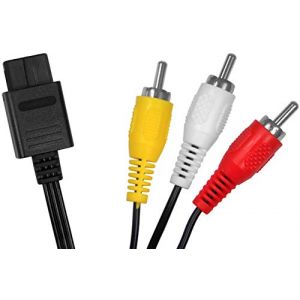 Eaxus® Câble vidéo AV convient à SNES, N64, GC - Super Nintendo, Nintendo 64, GameCube (EAXUS - home electronics from Germany, neuf)