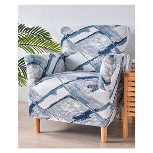 Housse de Fauteuil Cabriolet 1 Place Housse de Fauteuil Extensible Club Universel Amovible Lavable Couverture de Fauteuil Chesterfield Protecteur de Fauteuil pour Salon Tub Chair ( Color : #2 , Size : (MIUGOODEL, neuf)