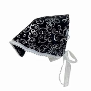 Bandeau tête de mort en dentelle imprimé léopards couvre-chefs pour l'extérieur motif imprimé papillon créatif écharpe de cheveux d'Halloween (xiangqianjia, neuf)