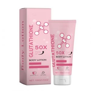 Lotion corporelle tonifiante au glutathion 50x, lotion corporelle parfumée hydratante et douce pour tout le corps, lotion corporelle au glutathion Venature (1 PCS) (郑州亦恬商贸有限公司, neuf)