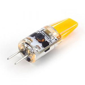 Ampoule G4, ampoule G4 COB, éclairage à 360 degrés, ampoules de remplacement G4, ampoule LED G4, ampoule de remplacement halogène, lumière LED AC/DC12-24 V pour suspension et lampe de bureau (Qiwzken, neuf)