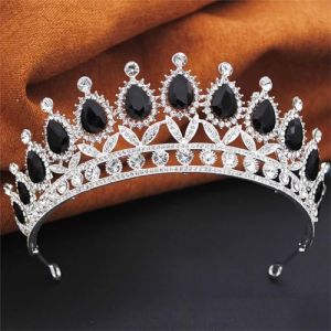 Couronne De Princesse Pour Femme - Serre-T&ecirc;te &Eacute;l&eacute;gant, Bijoux De Cheveux, Accessoires Pour Robe De Mari&eacute;e, Cadeau Pour Mari&eacute;e (Youyijiabaihuo, neuf)