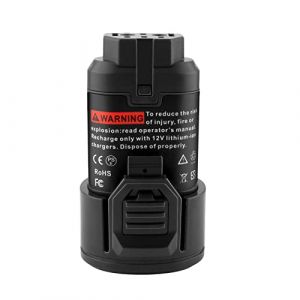 EICHXO Batterie de rechange au lithium L1215 12 V 3,0 Ah compatible avec AEG 12 V L1215 L1215P L1215R R86048 BLL12C BS12C BS12C2 BSS12C BWS12 BWS12CBWS (Eichxo, neuf)