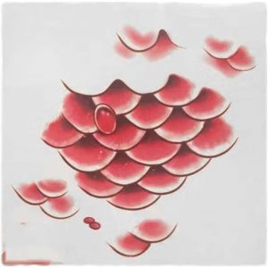 Maquillage de tatouage,tatouage temporaire, Beaux autocollants de tatouage, 2 feuilles d'écailles de sirène peintes à la main, autocollants de tatouage, écailles de poisson rouge, faux tatouages (DXHRY, neuf)