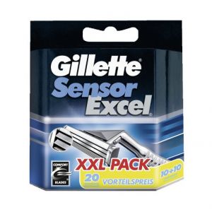Gillette Sensor Excel Lot de 20 lames de rasoir (CrazyKangaroo, neuf)