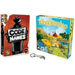 Lot Kingdomino + Code Names + 1 Decap Blumie (Kingdomino + Code) (Blumie Shop, neuf)