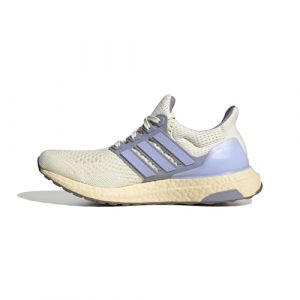 adidas Chaussures d'entraînement Ultraboost Ltd pour homme, Blanc cassé, violet, argenté, violet, 45 1/3 EU (P.C.B MAX, neuf)