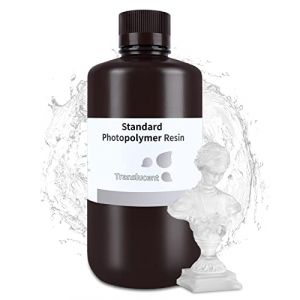ELEGOO Resine pour Imprimante 3D 1000g Translucide, R&eacute;sine Standard 405nm Durcissement UV Rapid Resin pour LCD Impression 3d Printer (YC TECK, neuf)