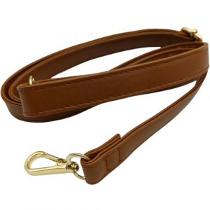 Bandouliere Rechange R&eacute;glable en Cuir pour Sac &agrave; Main, 80-125cm Femme Sangle de Sac Remplacement mit Boucle Dore, Sangle de Rechange pour Sac &agrave; Bandouli&egrave;re/Crossbody, 2.5cm, 1710(Marron) (Keriocusi, neuf)