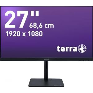 terra LCD 2727 W HA V2 Noir 27" HDMI DisplayPort USB-C GREENLINE Plus AMD FreeSync résolution Full HD 27 pouces Écran noir design sans cadre réglable en hauteur (TopBiz FR ?, neuf)