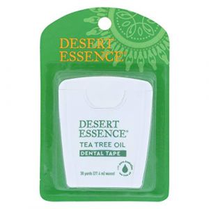 Desert Essence - Tea Tree Oil Dental Tape Waxed - 30 Yard(s) LUCKY PRICE (Eden - Health & Wellness, neuf)