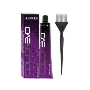 COLOREVO Lot de 3 colorations pour cheveux 100 ml + pinceau de coloration sp&eacute;cial (6.00) (wagnerbeauty, neuf)