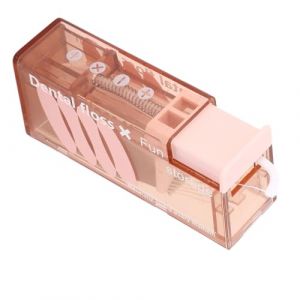 AKLOSIPY Distributeur de Fil &agrave; &eacute;clater Automatique Portable avec 10 Pics de Fil Rechargeables pour le Voyage et l'utilisation (PINK) (Luxitech, neuf)