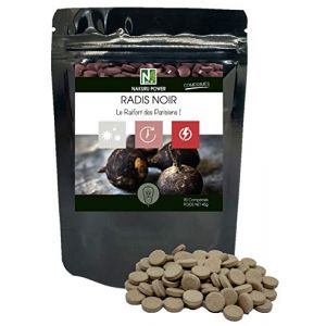 NAKURU | Radis Noir | 90 Comprimés de 500mg | Gamme Power | Fabriqué en France | "Le Raifort des Parisiens!" (Nakuru Super-Aliments, neuf)
