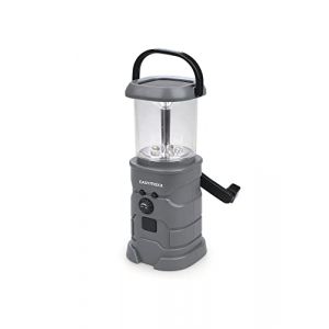 EASYmaxx Lampe solaire avec radio | Radio d'urgence et lampe torche à manivelle | Lanterne LED idéale pour le camping en plein air et la survie des préparateurs | Rechargeable à l'énergie solaire (DS e-Sales GmbH, neuf)