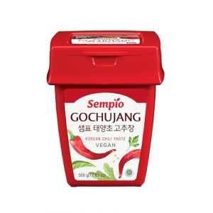 Sempio (500g/1.1lbs) - P&acirc;te de piment cor&eacute;enne, douce, savoureuse et &eacute;pic&eacute;e. Sauce au poivre rouge pour Tteokbokki, cuisine cor&eacute;enne. V&eacute;g&eacute;talien (Anemone Style, neuf)